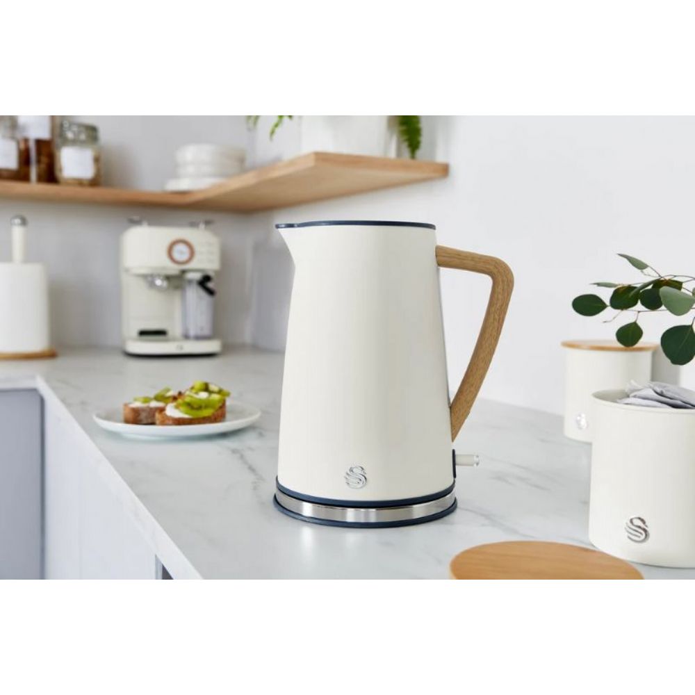 Swan Sk14610 Su Isıtıcı 17l Nordic Style Cordless Kettle Beyaz 2921