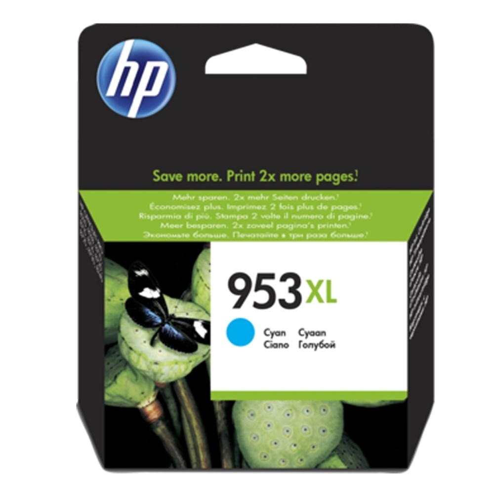 HP 953XL Yüksek Kapasite Mavi Kartuş