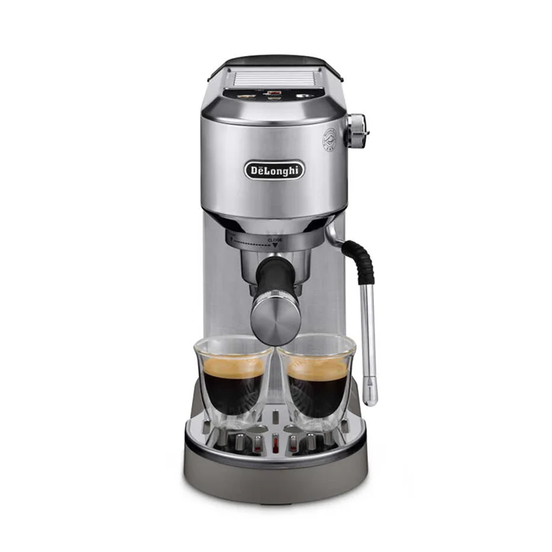 DeLonghi Dedica Duo Manuel Kahve Makinesi - Metal-Silver