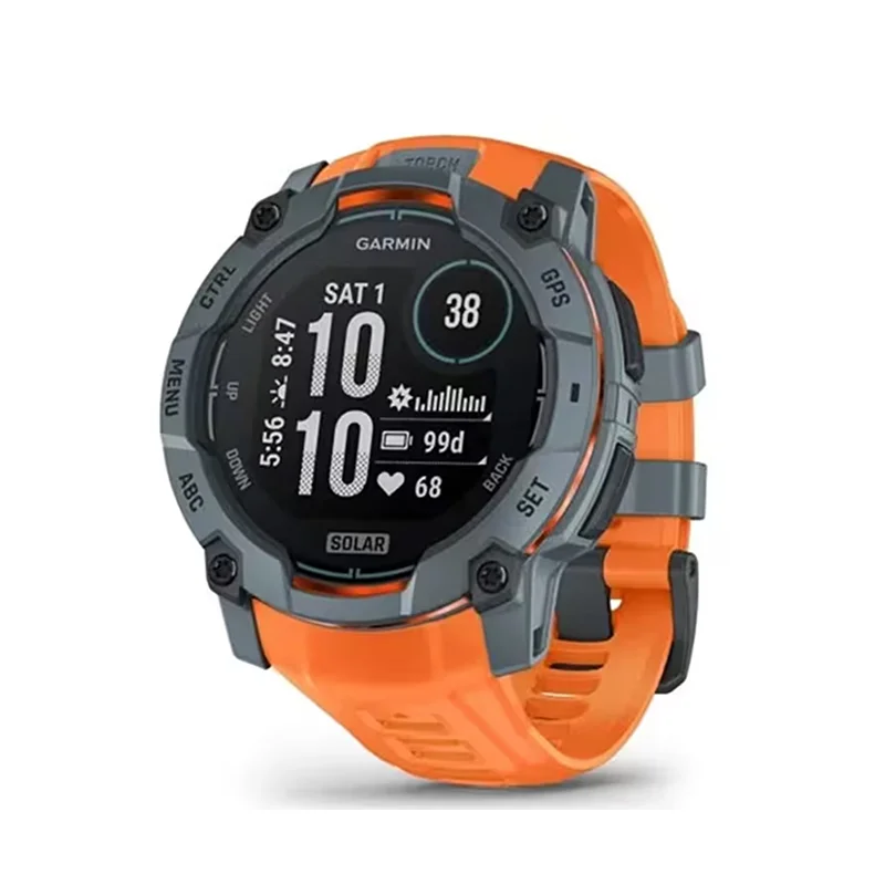 Garmin Instinct 3 Solar GPS Akıllı Saat - 50 mm