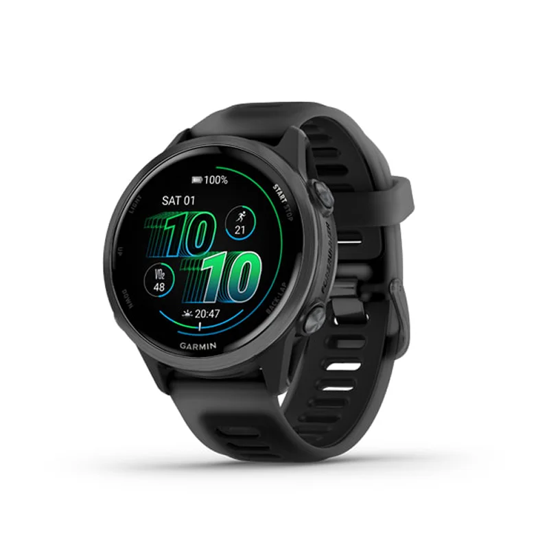 Garmin Forerunner 570 AMOLED GPS Koşu Saati - 42mm - Siyah