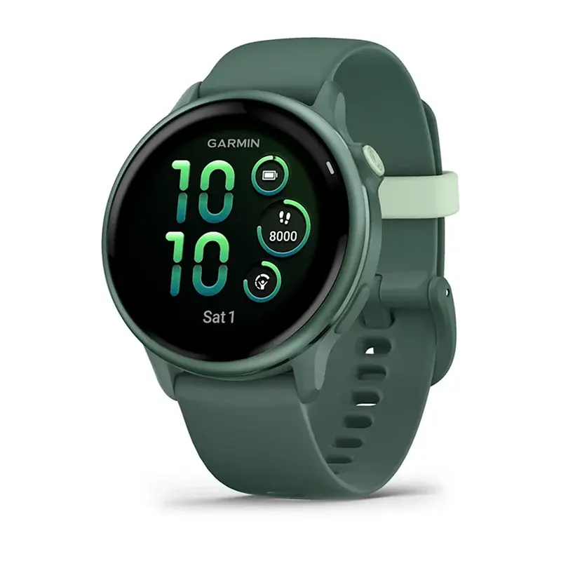 Garmin vívoactive® 6 Akıllı Saat - 42mm - Metalik Jasper Yeşili