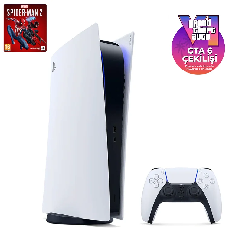 PlayStation 5 Dijital Sürüm 825GB | Marvel's Spider-Man 2