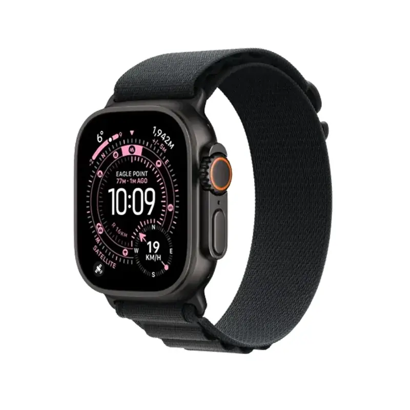 Apple Watch Ultra 3 - Large - Black Titanium/Black Ocean Band