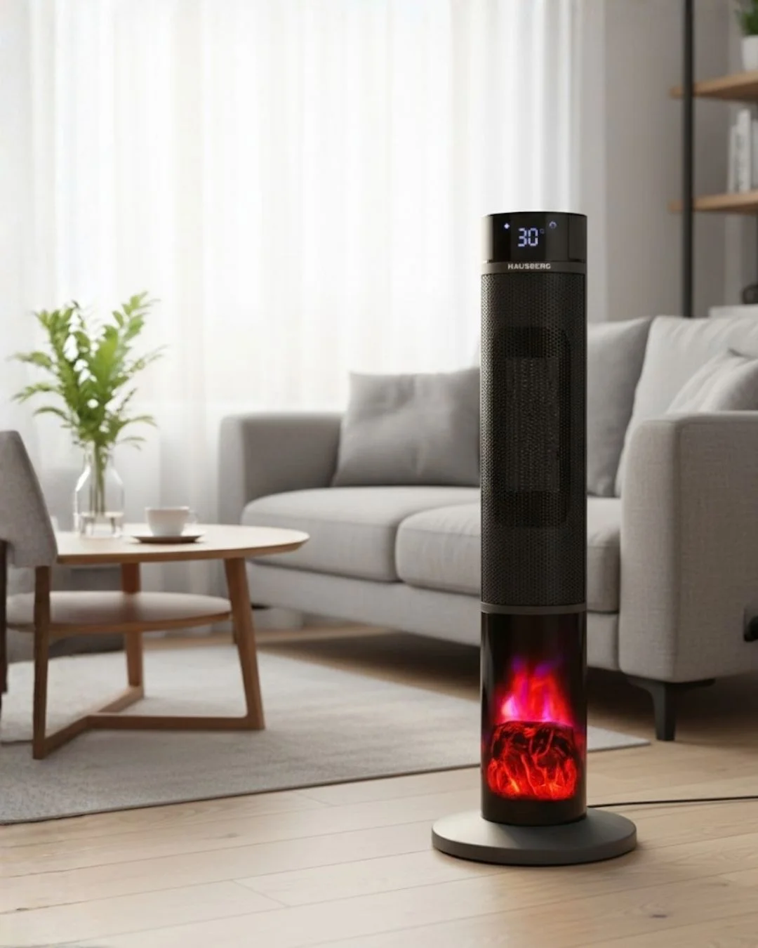 Hausberg HB8228 Fanli Şömine Isıtıcı