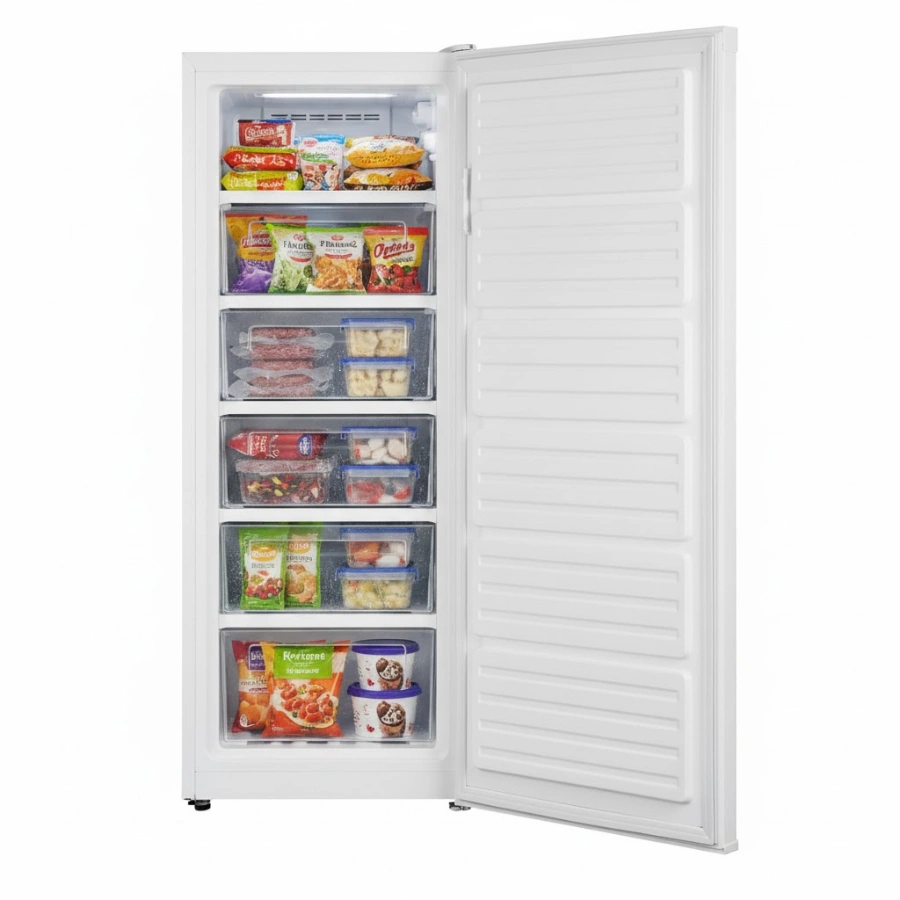 Arnica UF-A190W 190 lt. 6 Çekmece Dikey Dondurucu