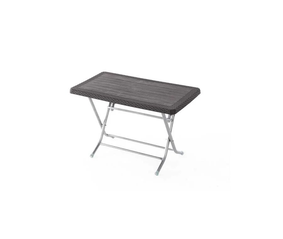 Heniver 70x120 Camsız Masa Kahve-Gri