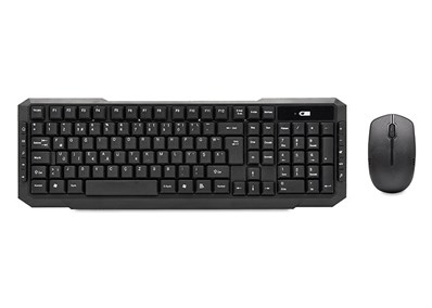 Everest KM-510 Siyah Kablosuz Tam Türkçe F Multimedia Klavye+Mouse Set