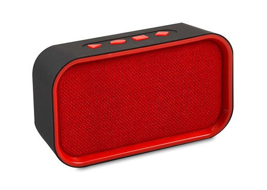 Mikado MD-25BT ENJOY Kırmızı/Siyah FM Destekli Bluetooth 3W TF/USB Destekli Hoparlör
