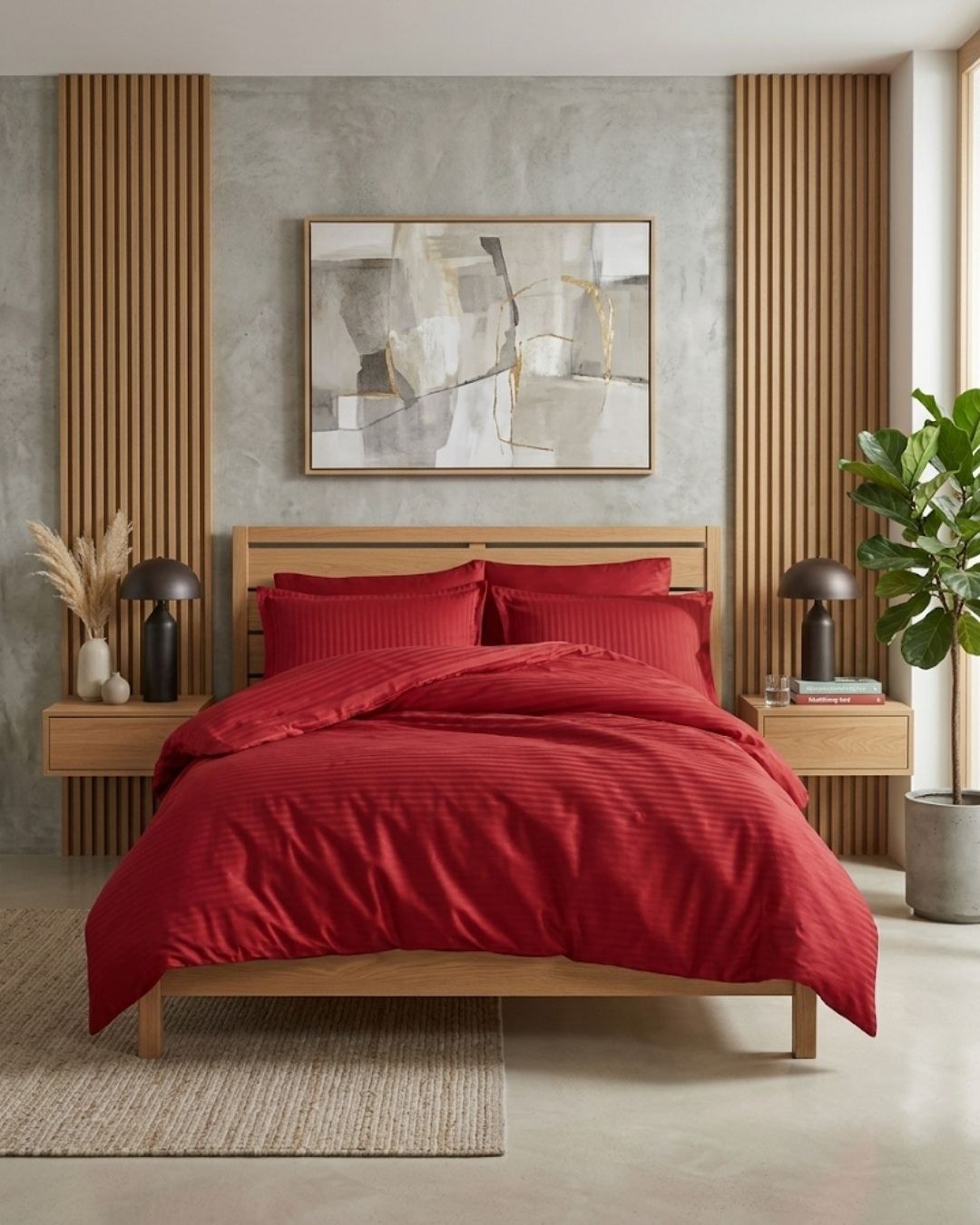 Orkide Delux Bambu Saten 185x200 Nevresim Takımı