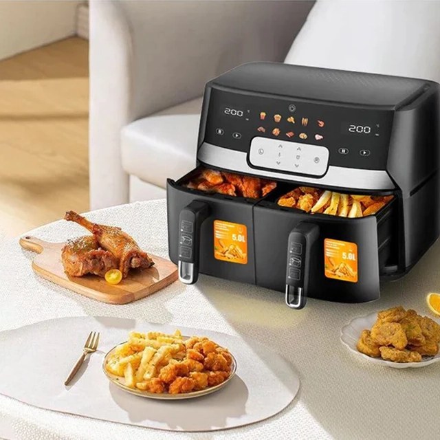 DSP KB2125 Air Fryer 10 L 1700 W + 1700 W