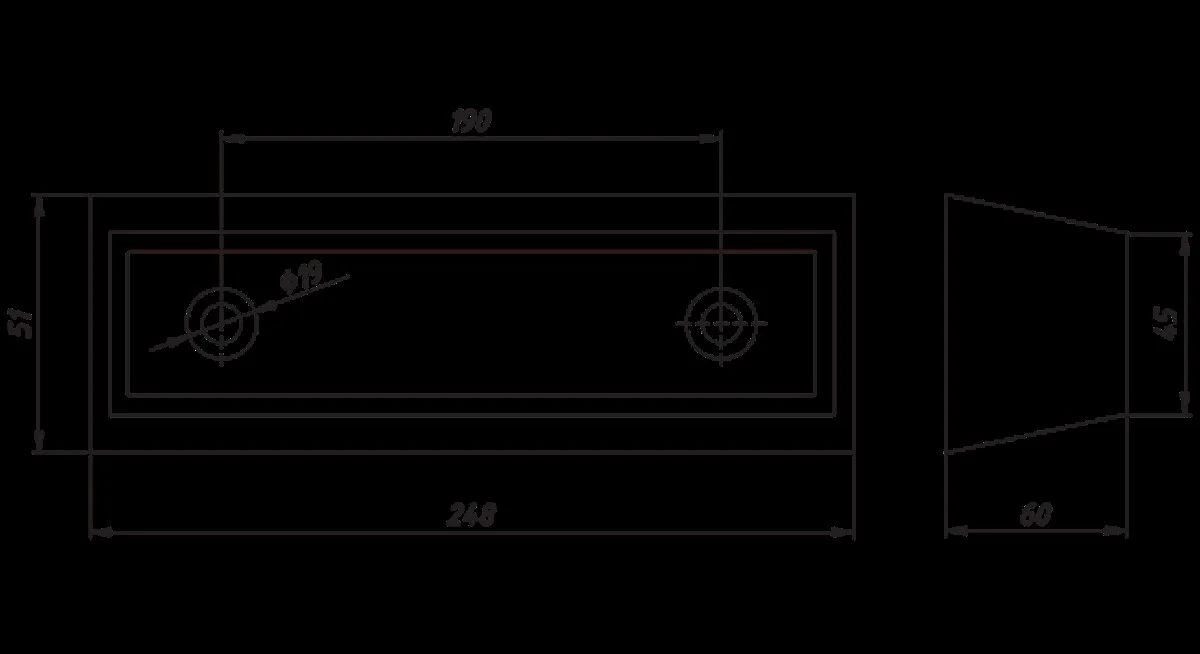 Arka Takoz-Küçük 248MMX190MMX51MM