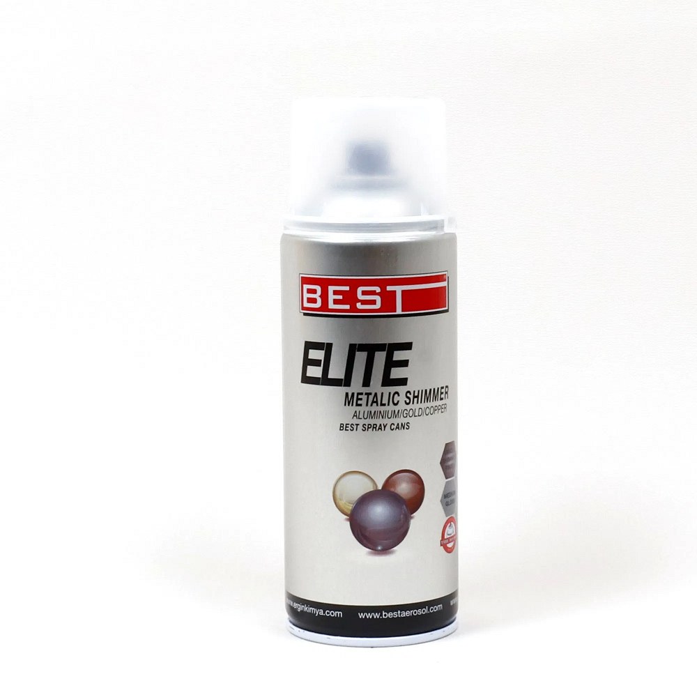 Best Sprey Boya Aleminyum Parlak Metal 400 ML Elite