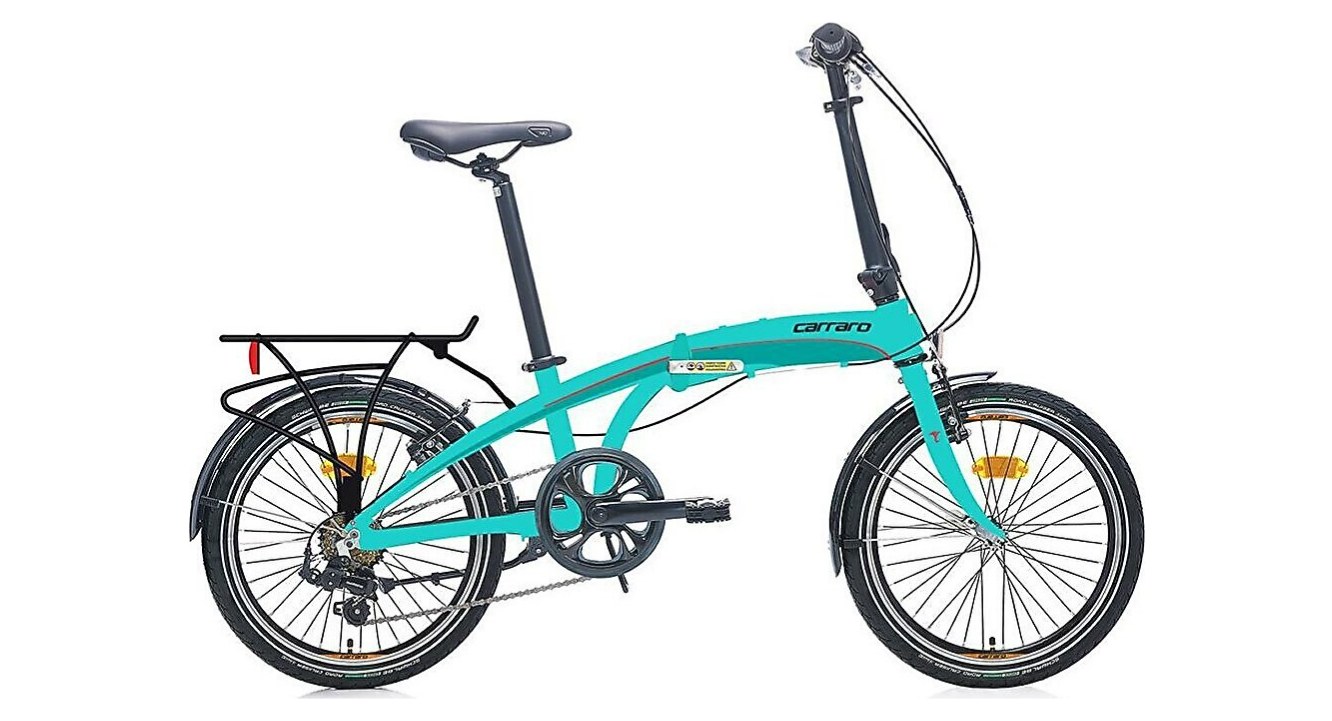 Carraro 20" Flexi 107 320H 7-V Vb Turkuaz-Siyah-Kirmizi