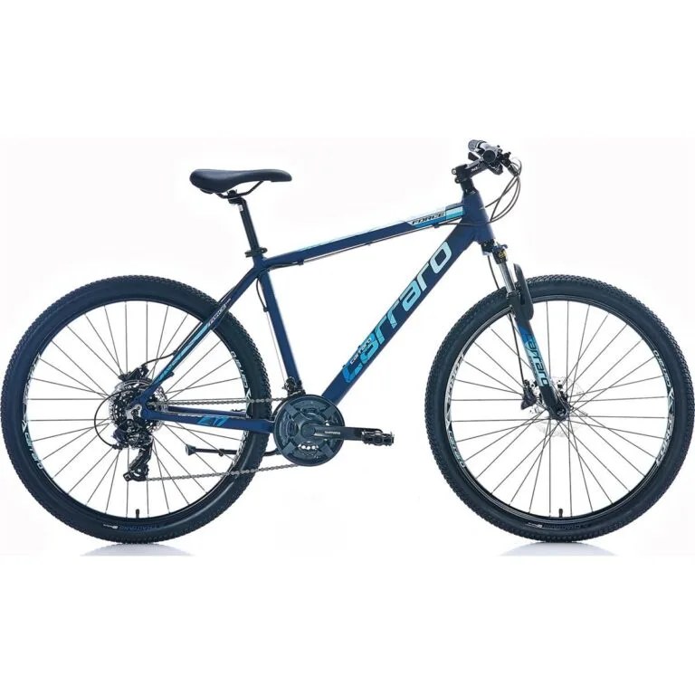 27.5" Carraro Force 720 21-Spd Hd Mat Koyu Mavi-Acık Mavi-Gri R1