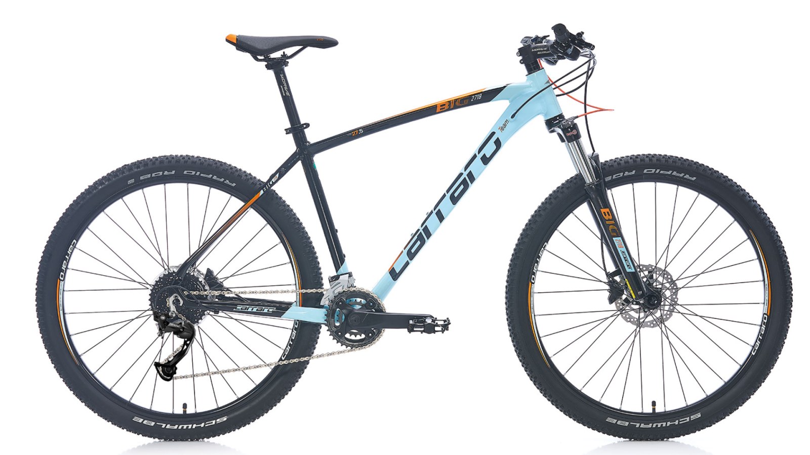 Carraro 27.5" Big 2718 Mtb 18-Vitez Hd Açık Mavi-Siyah-Turuncu R1