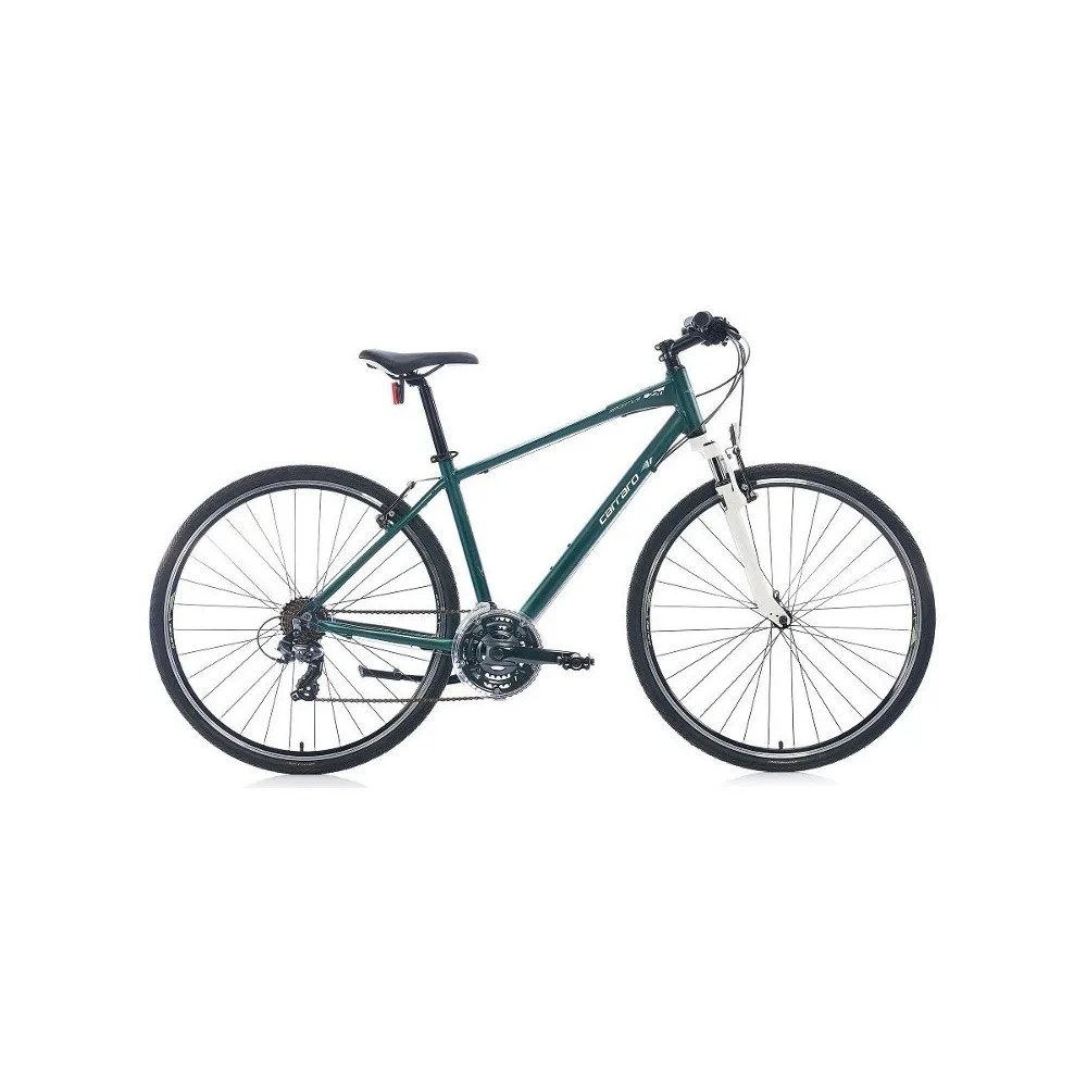 Carraro 28" Sportive 220 457H 21-V Vb Mat Koyu-Yesil-Beyaz-Yesil