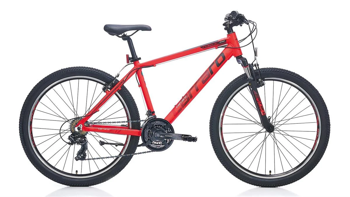 Carraro 29" Force 900 480H 21-V Vb Mat Kırmızı-Siyah-Beyaz R3