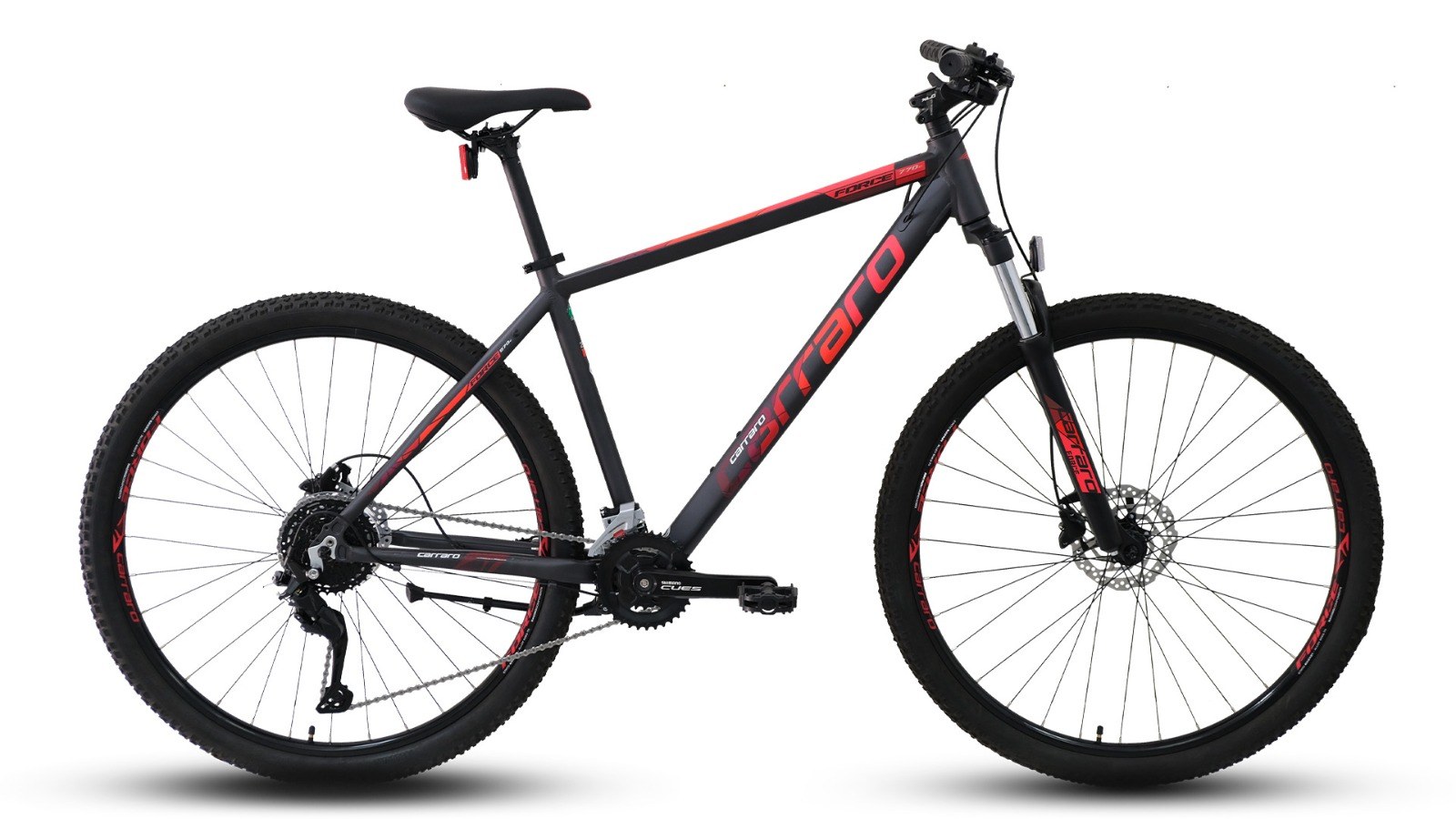 Carraro 27.5" Force 770C 432H 18-V Hd Mat-Antrasit-Kirmizi-Gumus