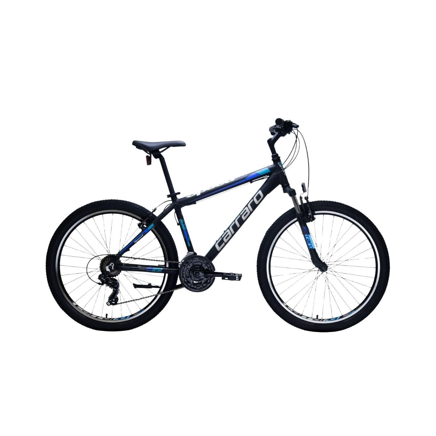 Carraro 26" Speed 260 460H 21-V Vb Mat Siyah-Mavi-Koyu Mavi