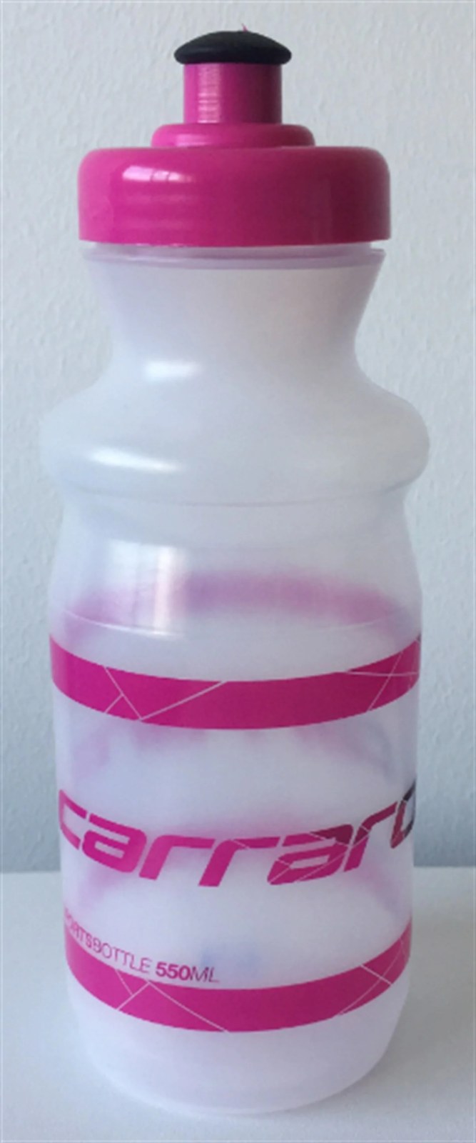 Carraro Bidon/Matara Şeffaf Fuşya V22 550ML