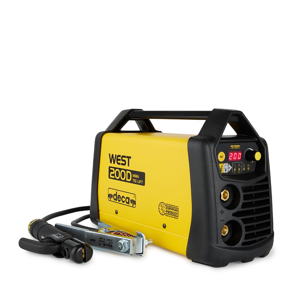 Deca West 200D Inverter Örtülü Elektrot Kaynak 200Amp