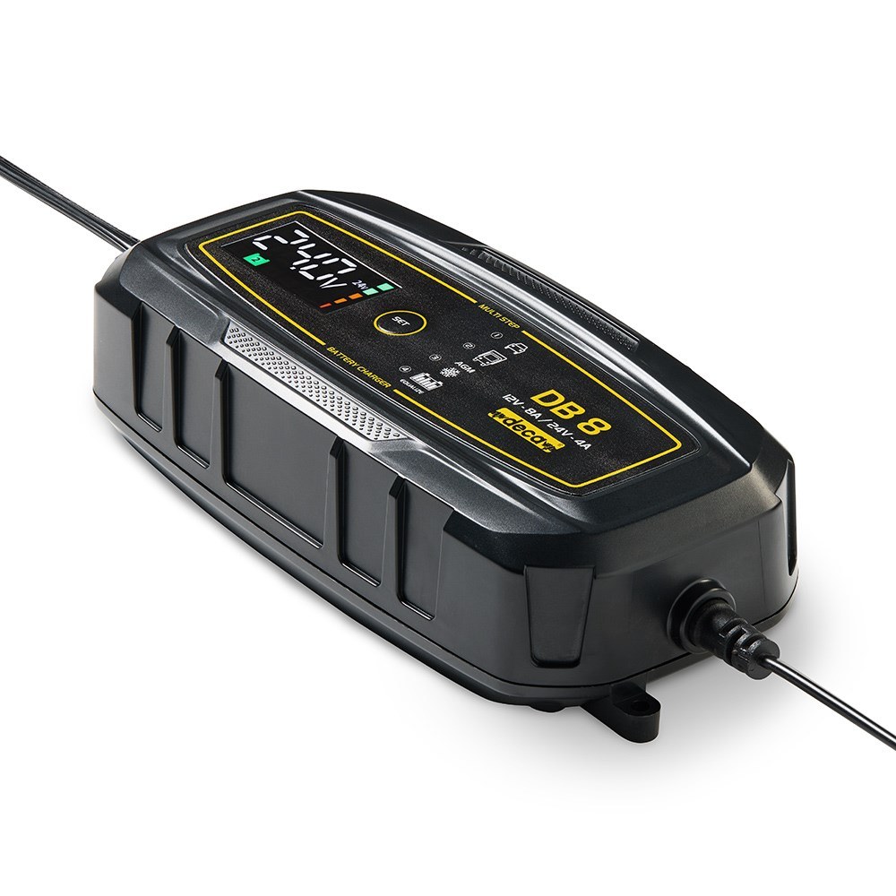Deca DB 8 Otomatik Akü Şarjeri AGM 12/24V 180A