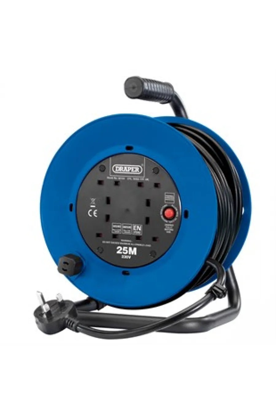 Draper Elektrik Uzatma Kablosu 1.25MM 25M/ROL