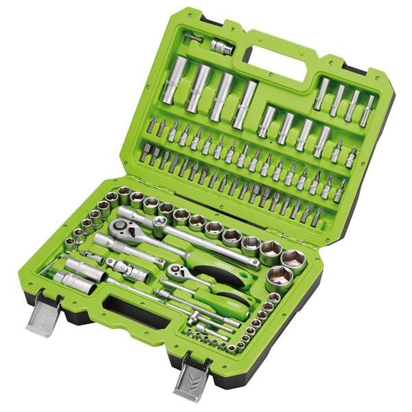 Draper Lokma Anahtar Seti 6 Köşe 100 Parca 1/4" & 1/2
