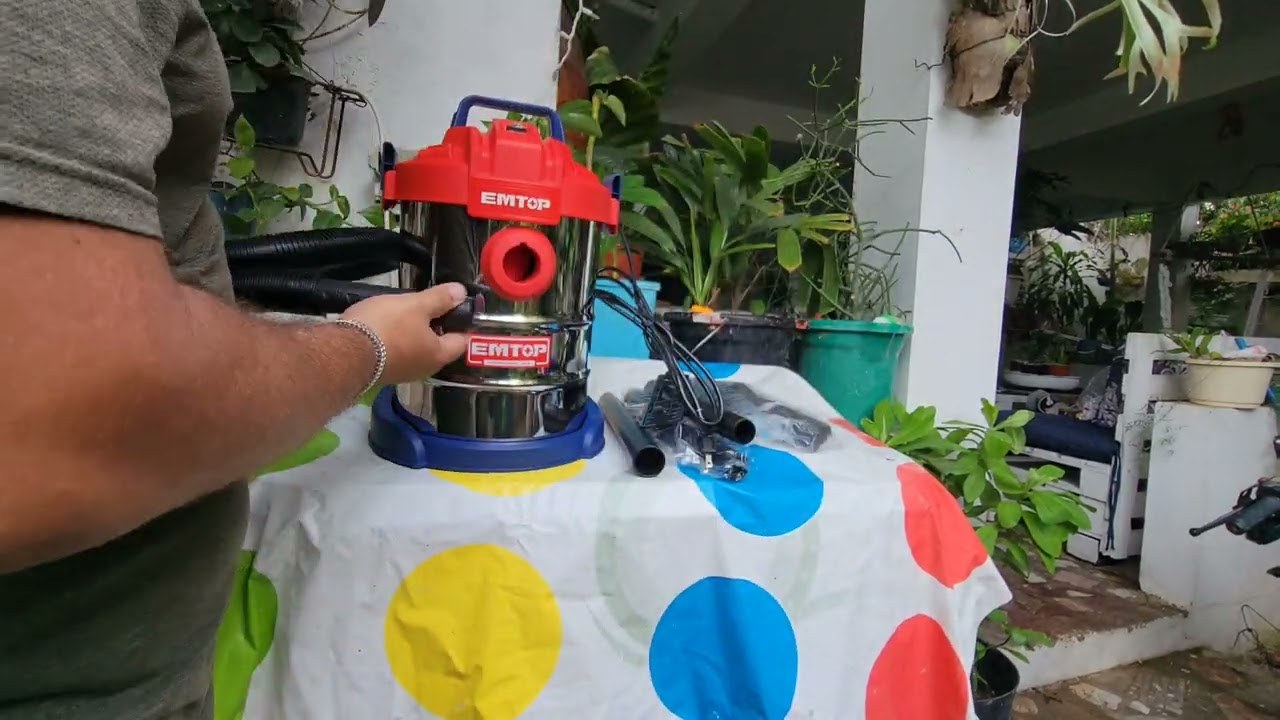 Emtop Islak-Kuru Süpürge 12 L 800W