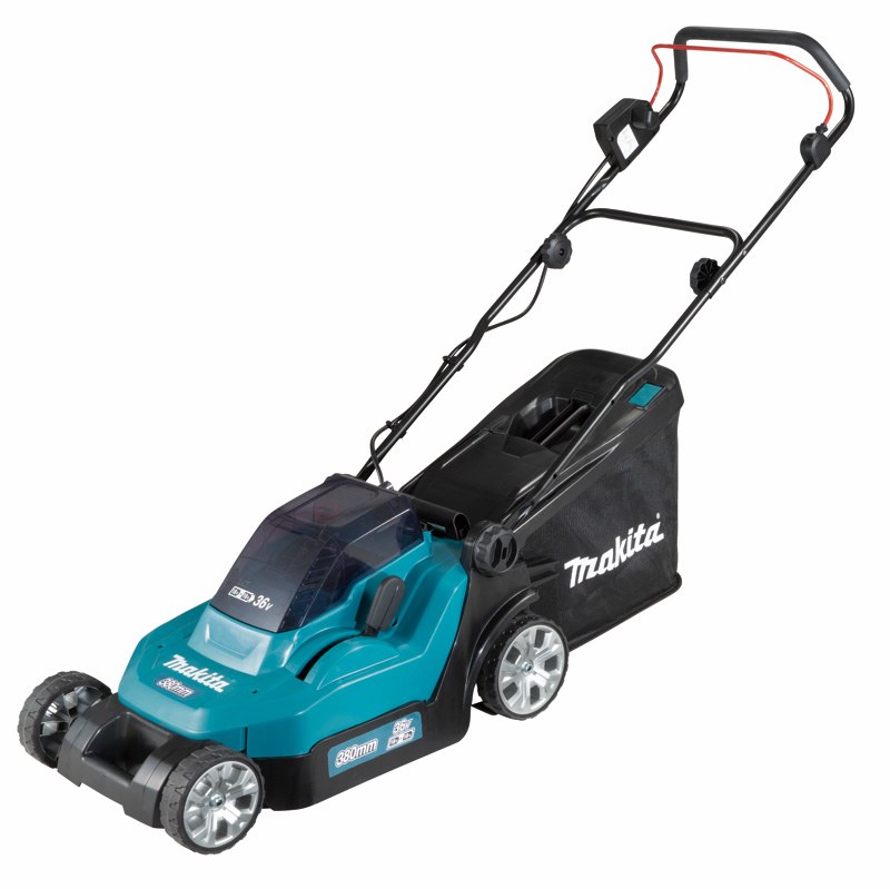 Makita Çim Biçme Akülü 38CM 18Vx2 Lityum (Aküsüz/Şarjersiz)
