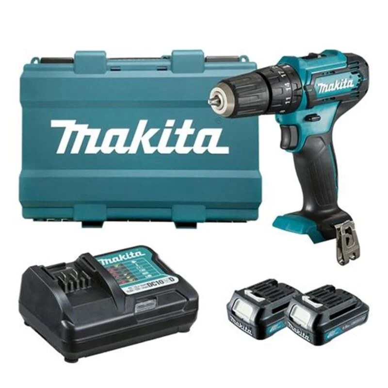 Makita Matkap Darbeli Akülü 10.8V Lityum (2Akü+Şarjer+Çanta)