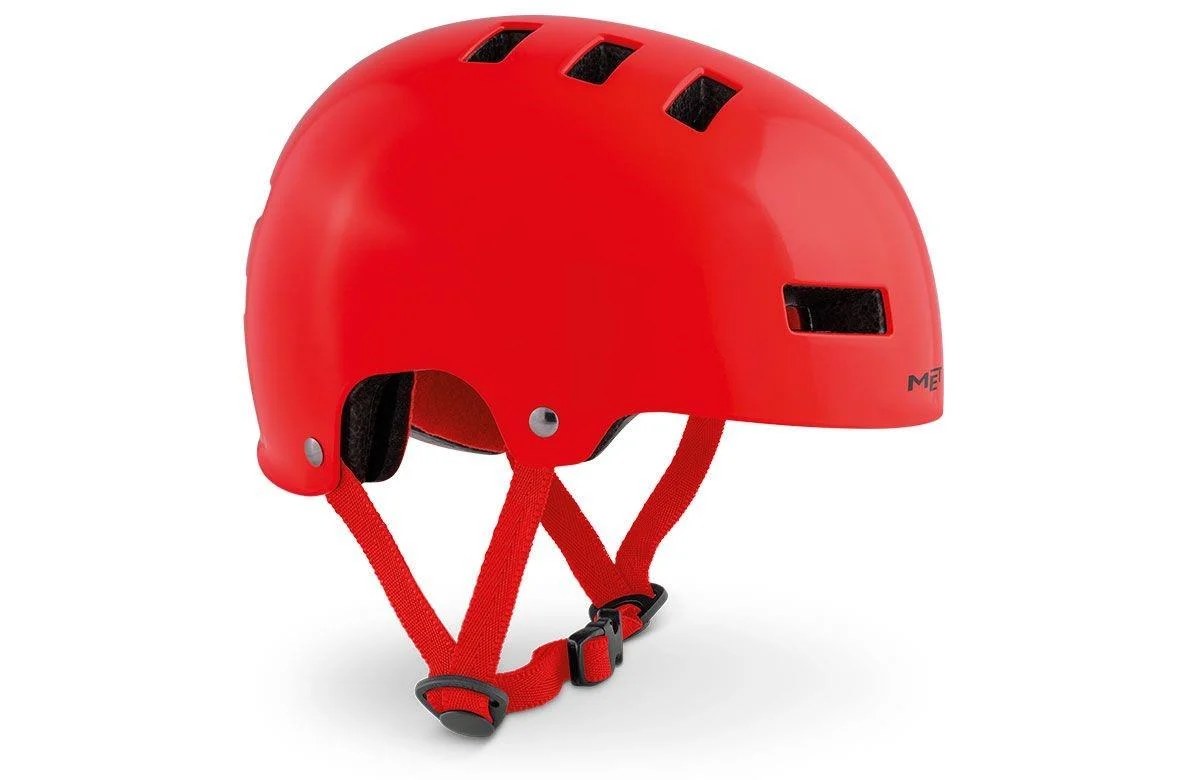 MET Kask Yoyo Kırmızı/Parlak