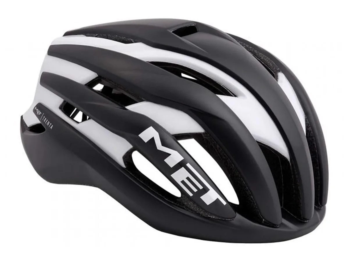 MET Kask Trenta Siyah Beyaz M