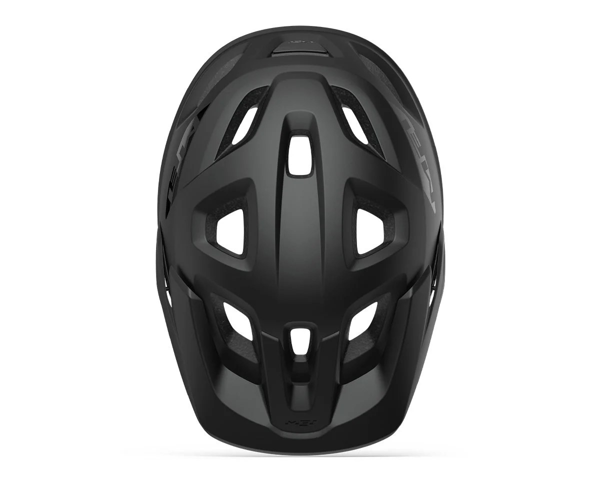 MET Kask Echo Siyah | Mat