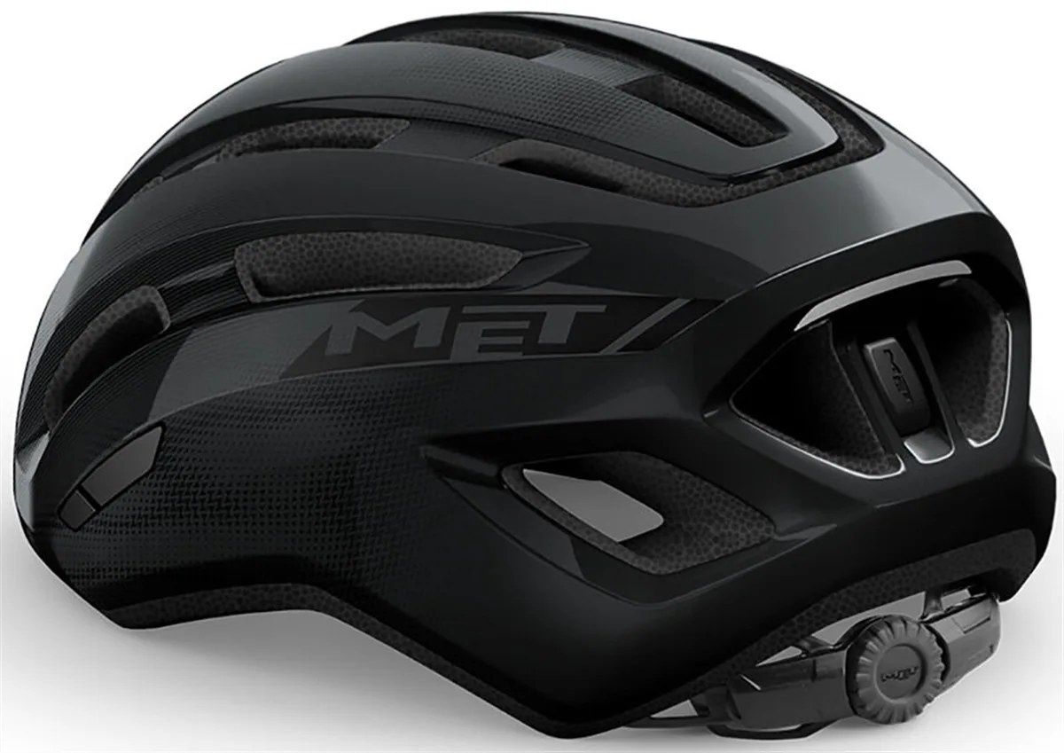 MET Kask Miles Siyah | Parlak