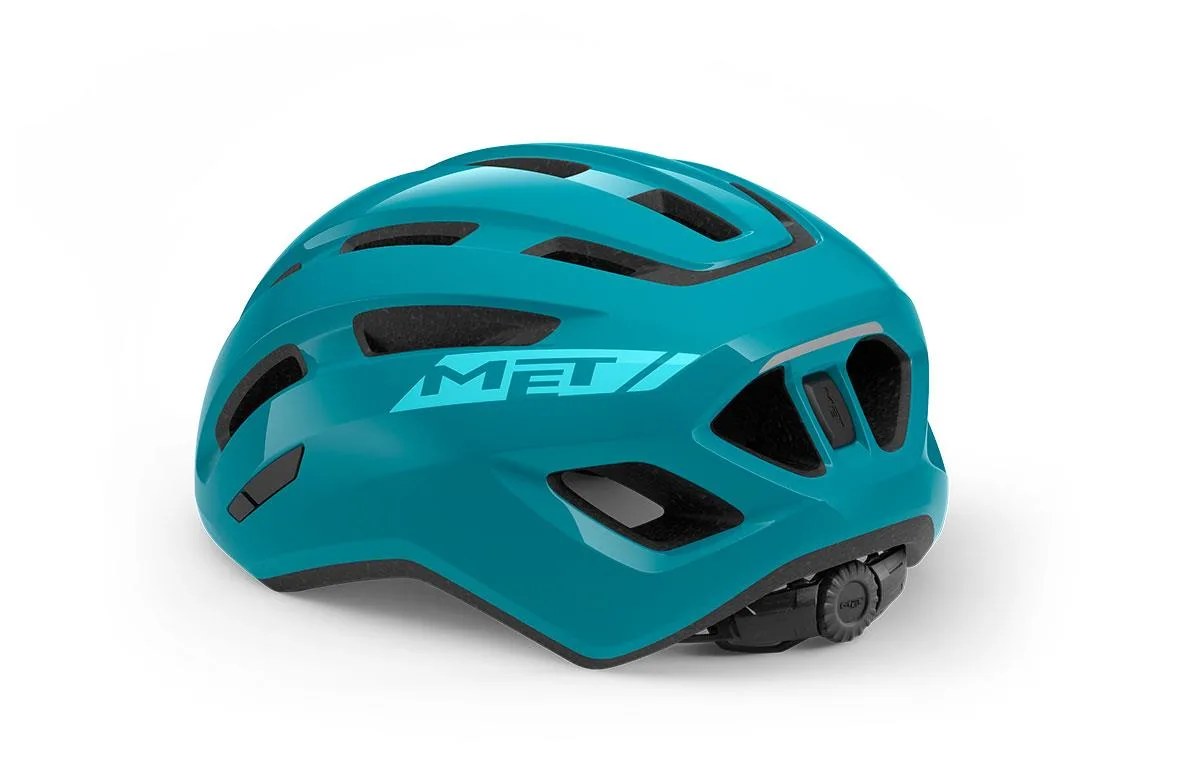 MET Kask Miles Yeşil | Parlak
