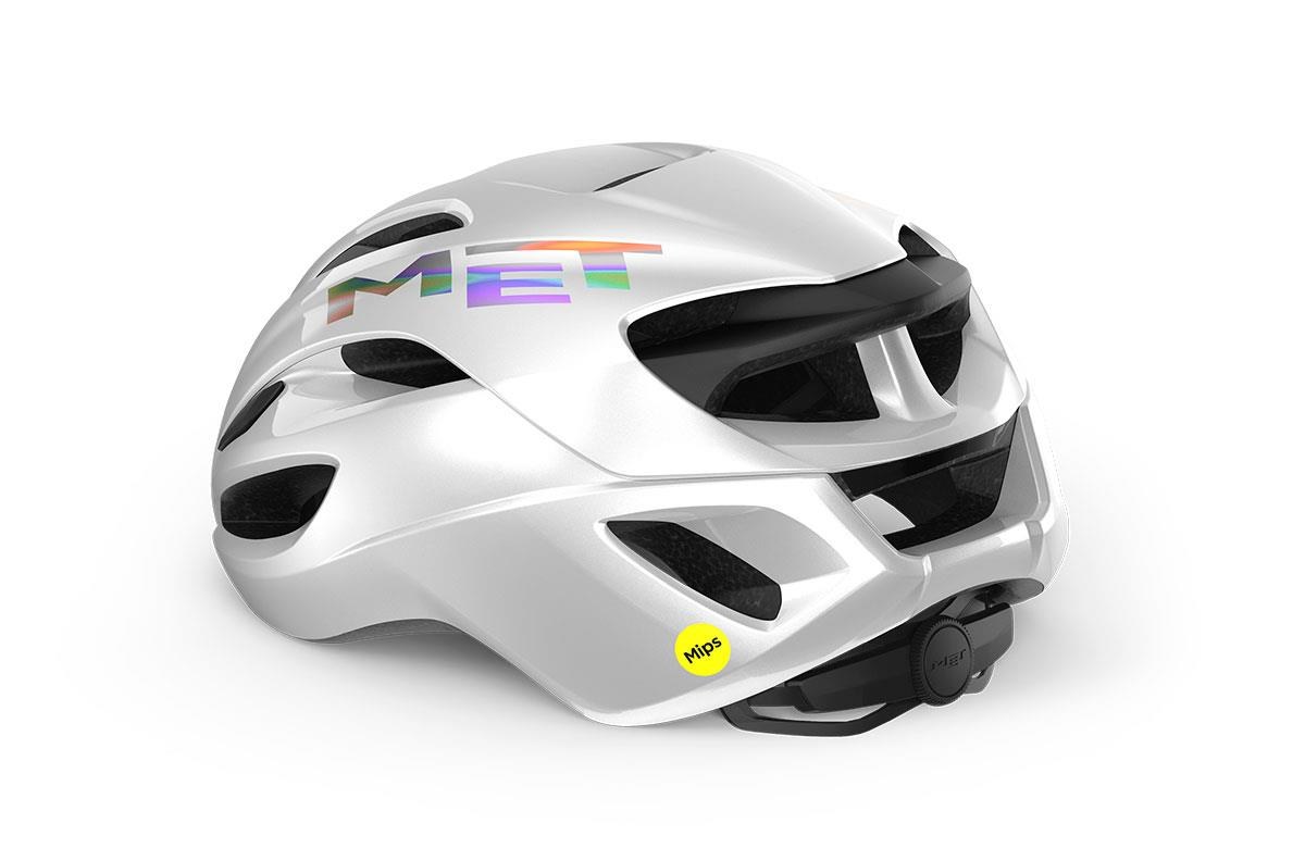 MET Kask Rıvale Mips Beyaz Holographıc | Parlak M