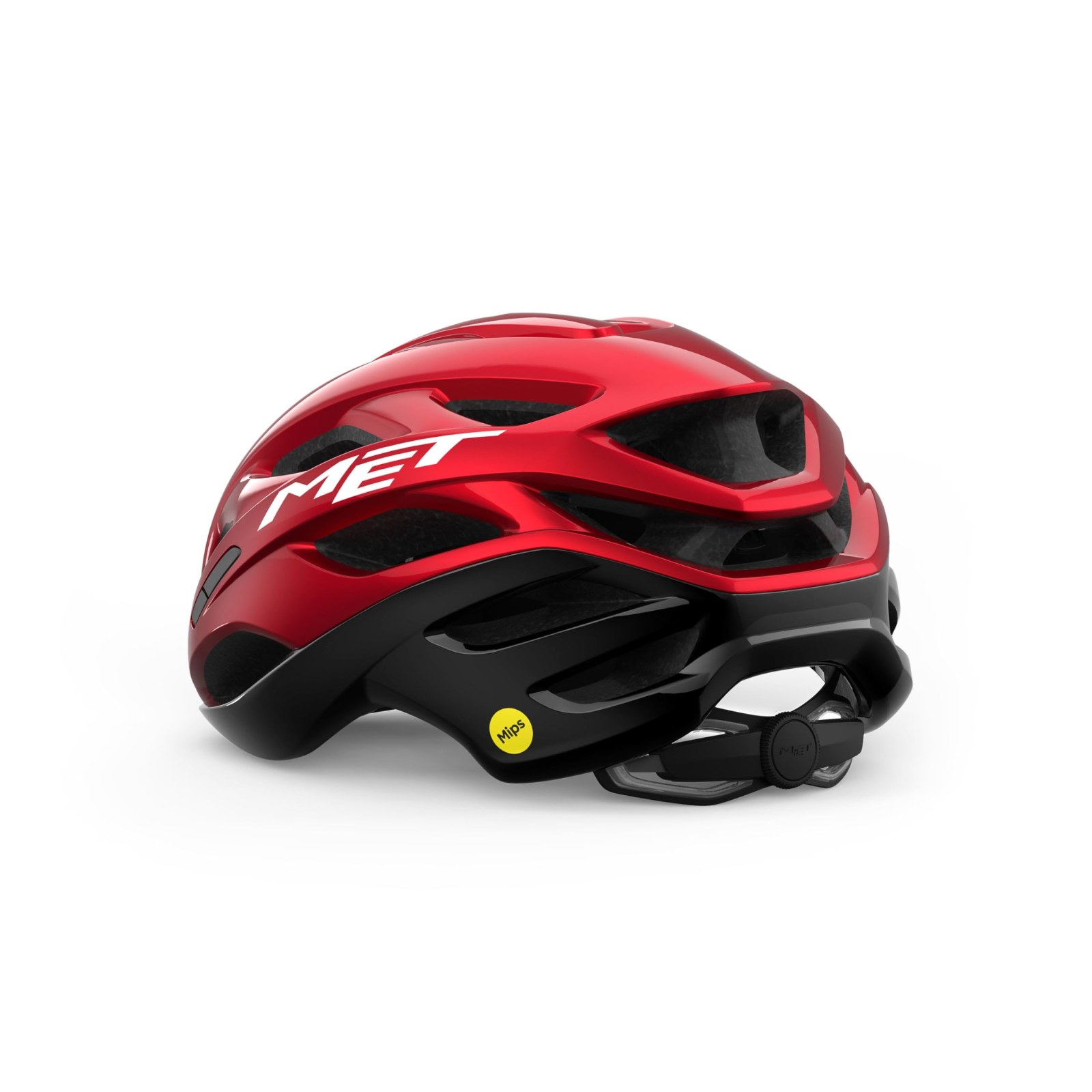 MET Kask Estro Mips Kırmızı Siyah METalik | Parlak