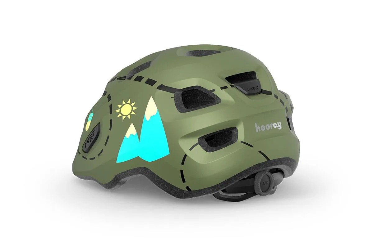 MET Kask Hooray Orman Yeşili | Mat