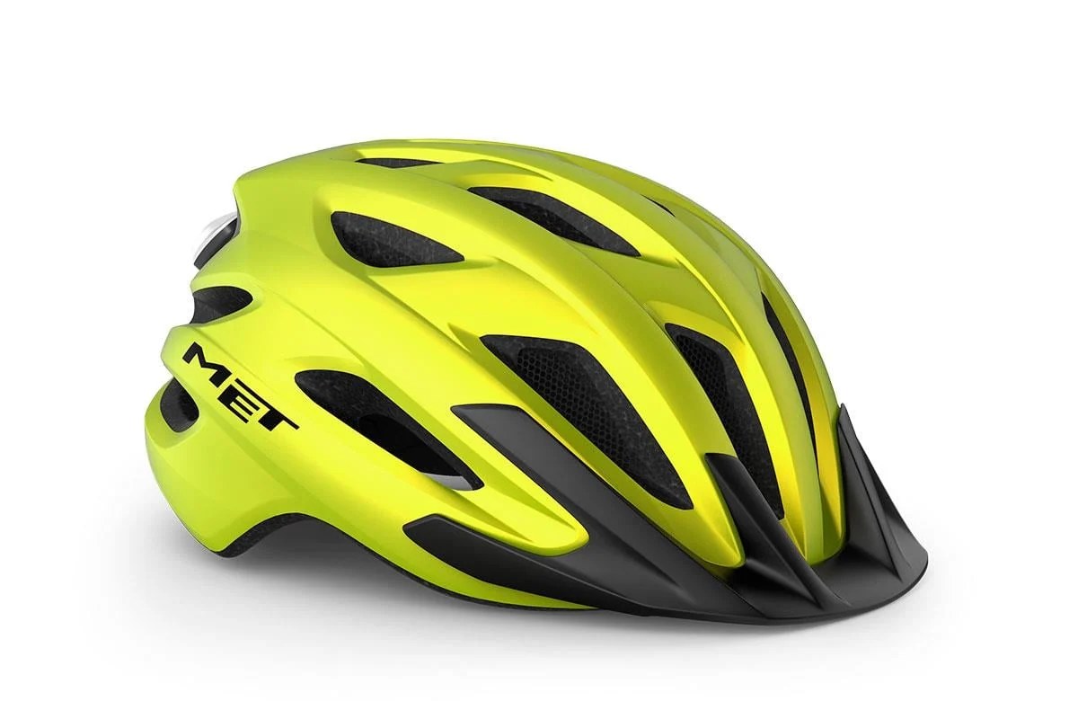 MET Kask Crossover Sarı MET Kask alik Mat Un