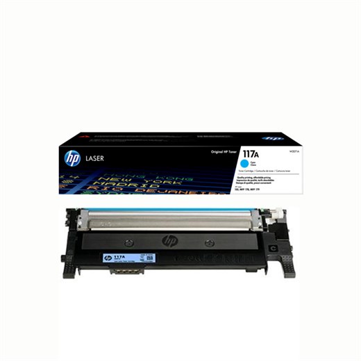 HP 117A W2072A Mavi Toner