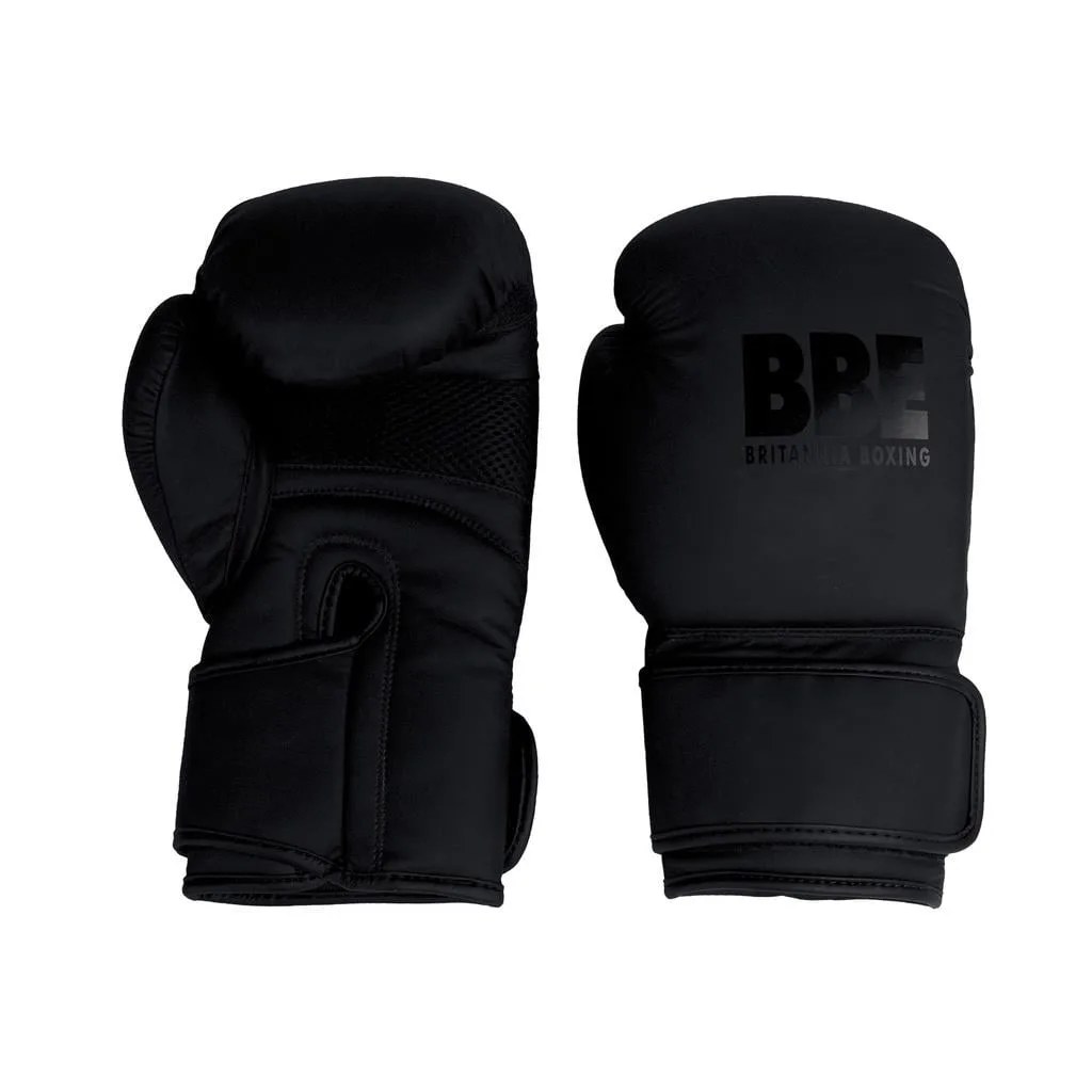 BBE Boks Eldiveni Siyah 16 oz