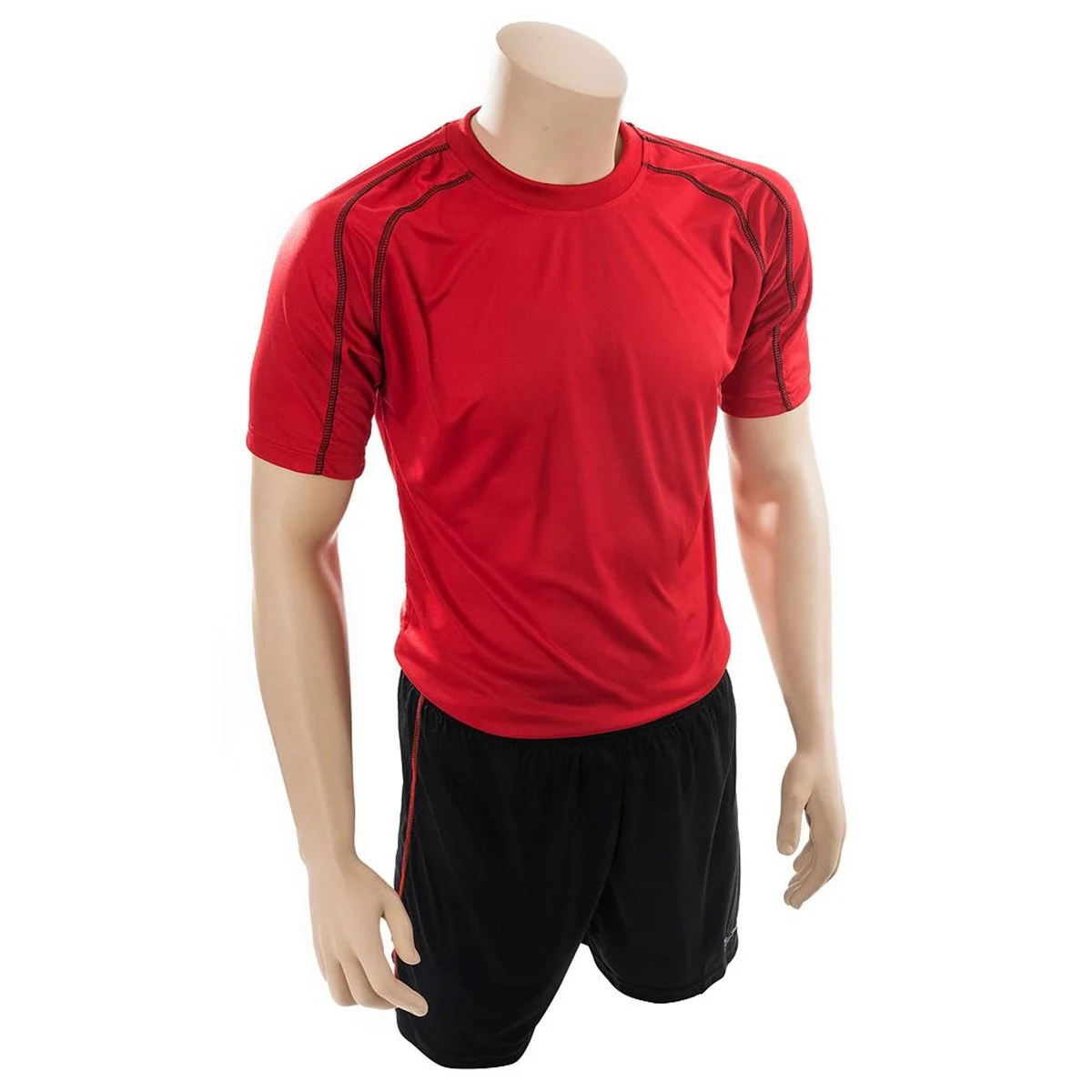 Şort ve T-Shirt Set Lyon Genç Kırmızı/Siyah