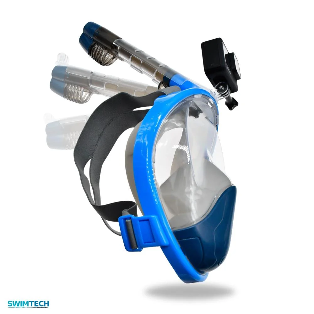 Swimtech Yüzücü Maskesi Mavi
