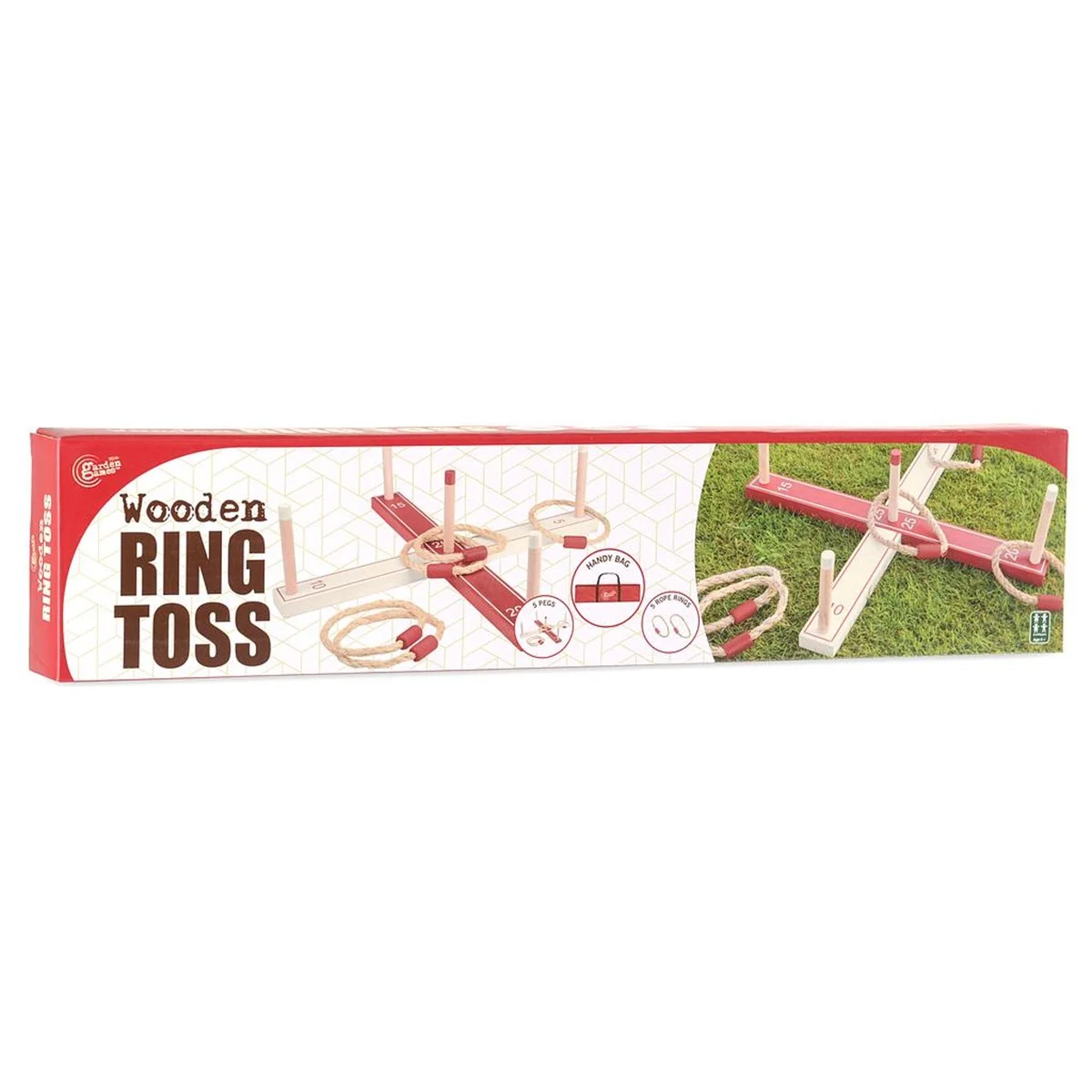 Oyuncak Bahçe Ring Toss Ahşap Çember Atma Oyunu