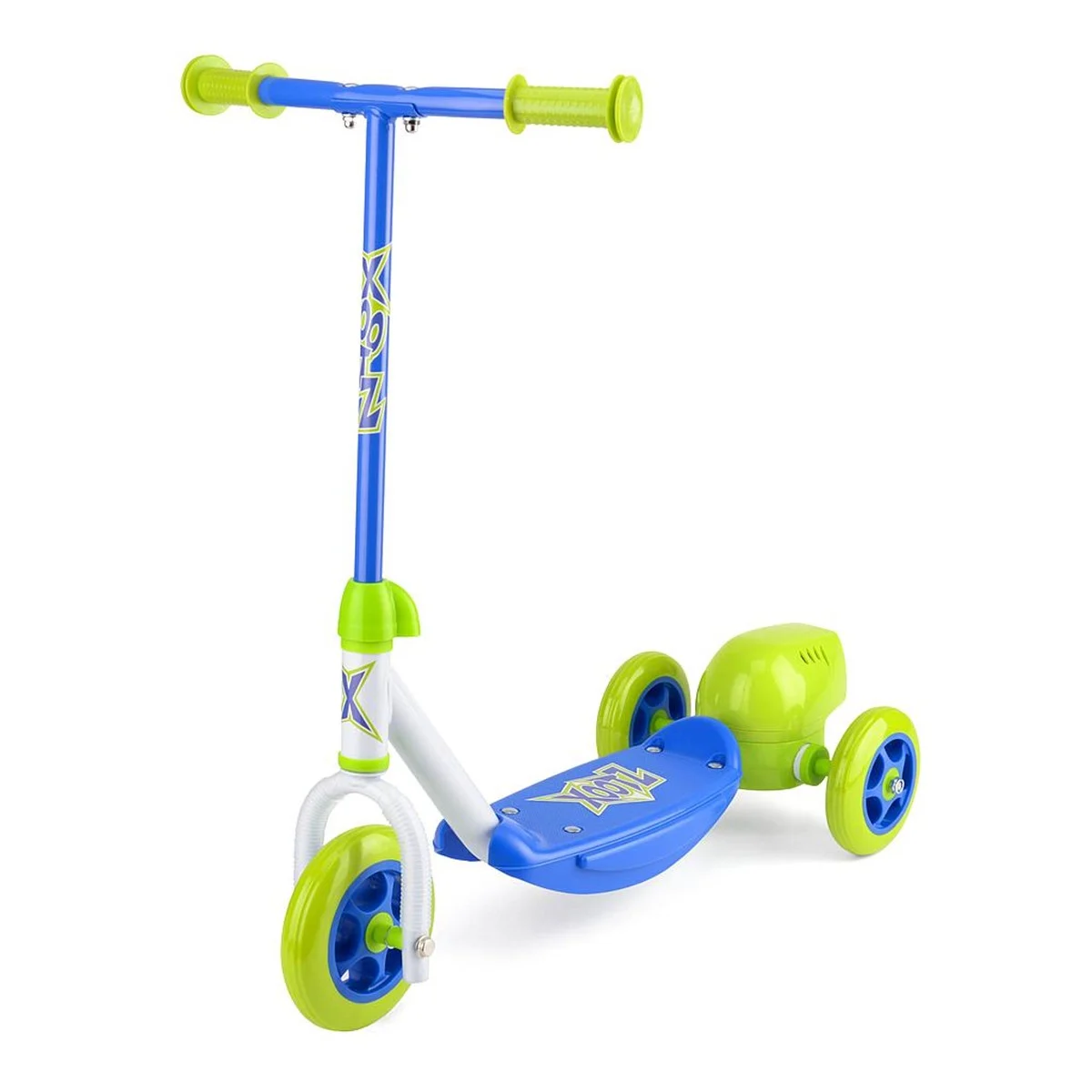 Skuter Bubble Yeşil/Mavi