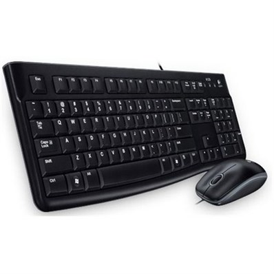 Logitech MK120 Kablolu Klavye Mouse Set 920-002560