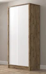 Helen Gardırop Beyaz/Atlantıkcam 94CMx190CMx53CM