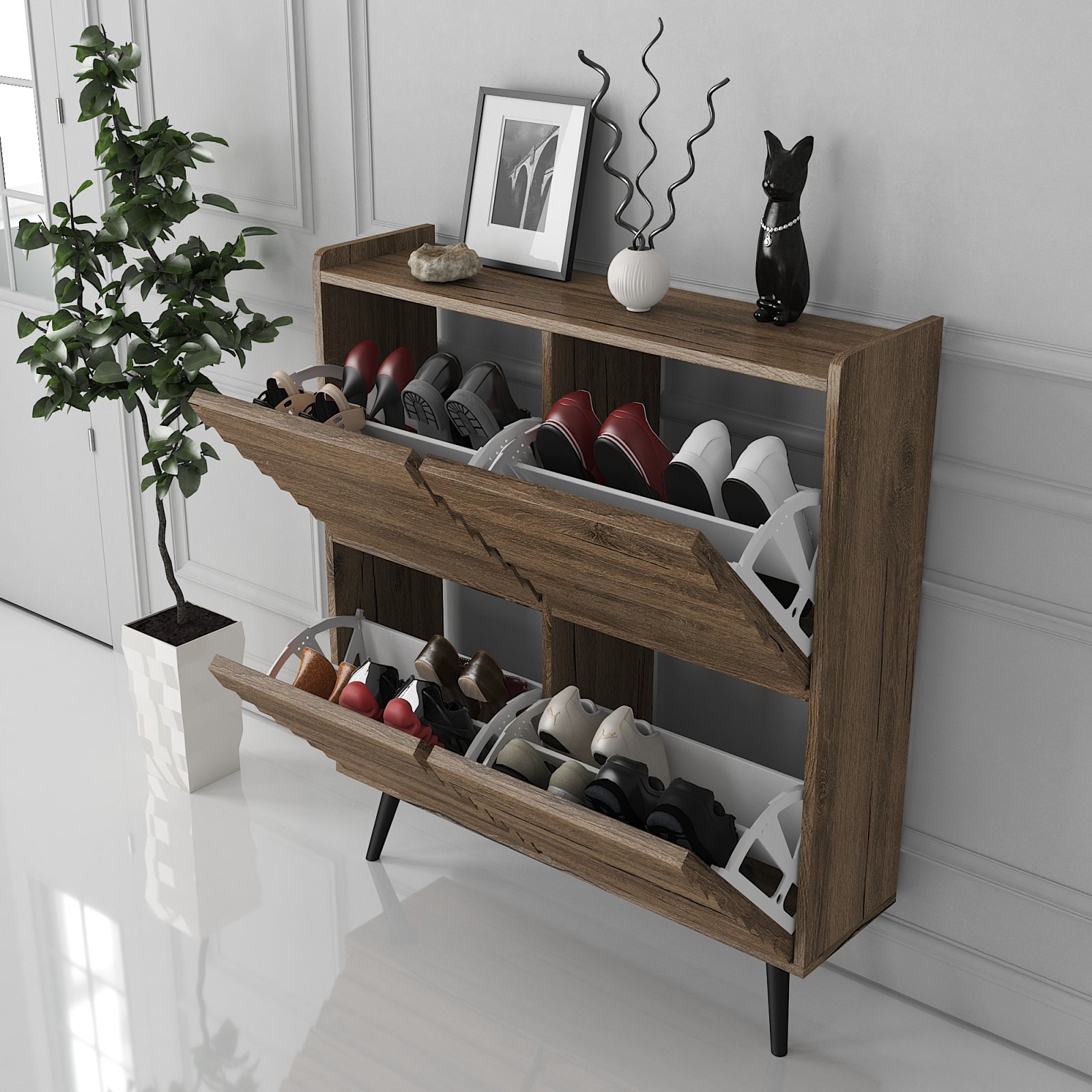 Lena Ayakkabılık Atlatik Çam 96CMx108CMx26CM